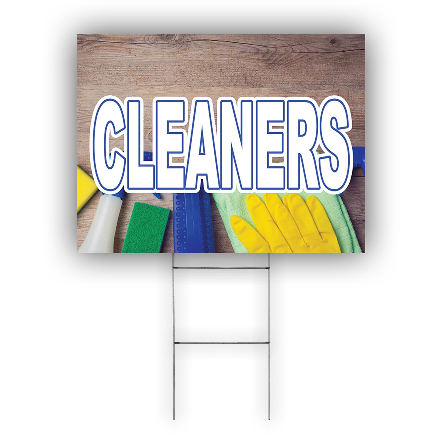 Cleaners Coroplast Yard Sign