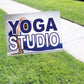 Yoga Studio Coroplast Yard Sign