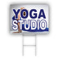 Yoga Studio Coroplast Yard Sign