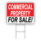 Commercially property For Sale Coroplast Yard Sign