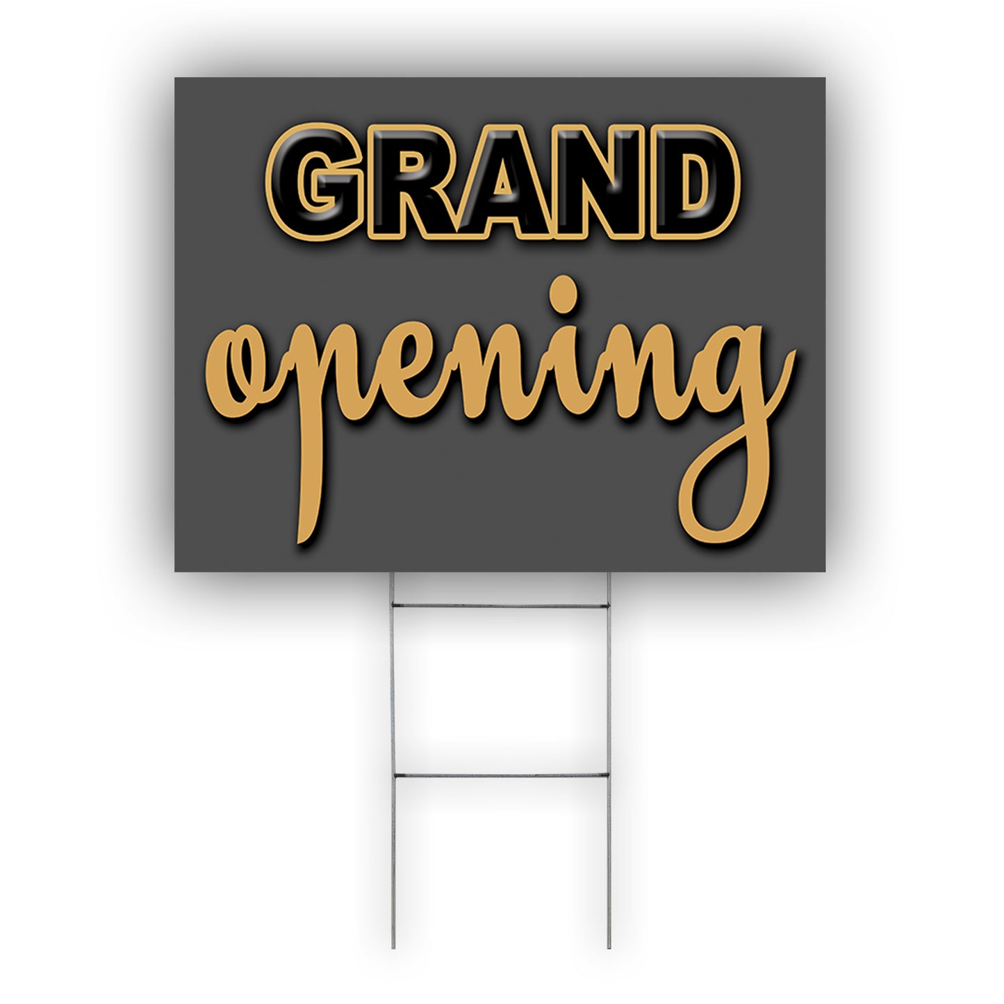 Grand Opening Coroplast Yard Sign