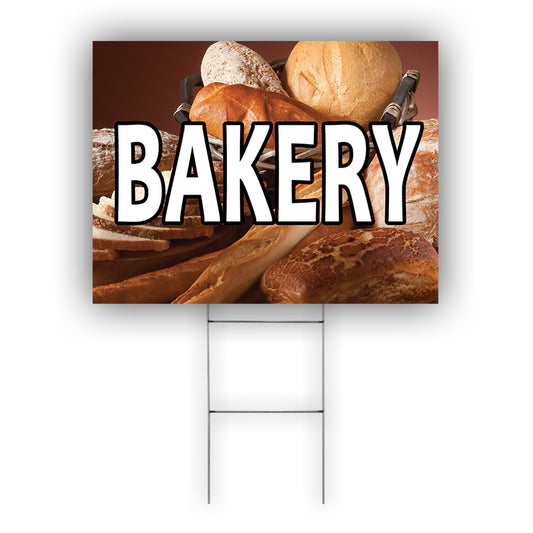 Bakery Coroplast Yard Sign