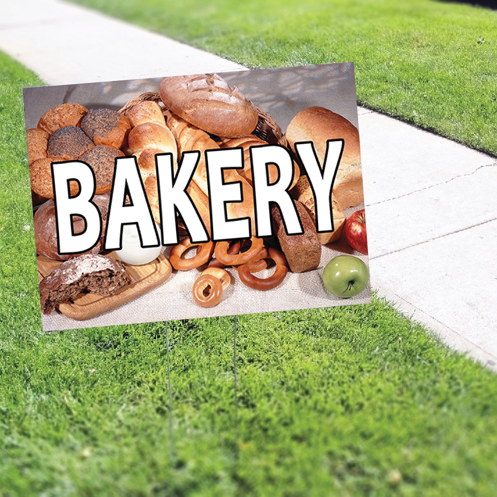 Bakery Coroplast Yard Sign