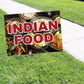 Indian Food Coroplast Yard Sign