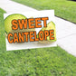 Sweet Cantelope Coroplast Yard Sign