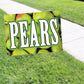 Pears Coroplast Yard Sign