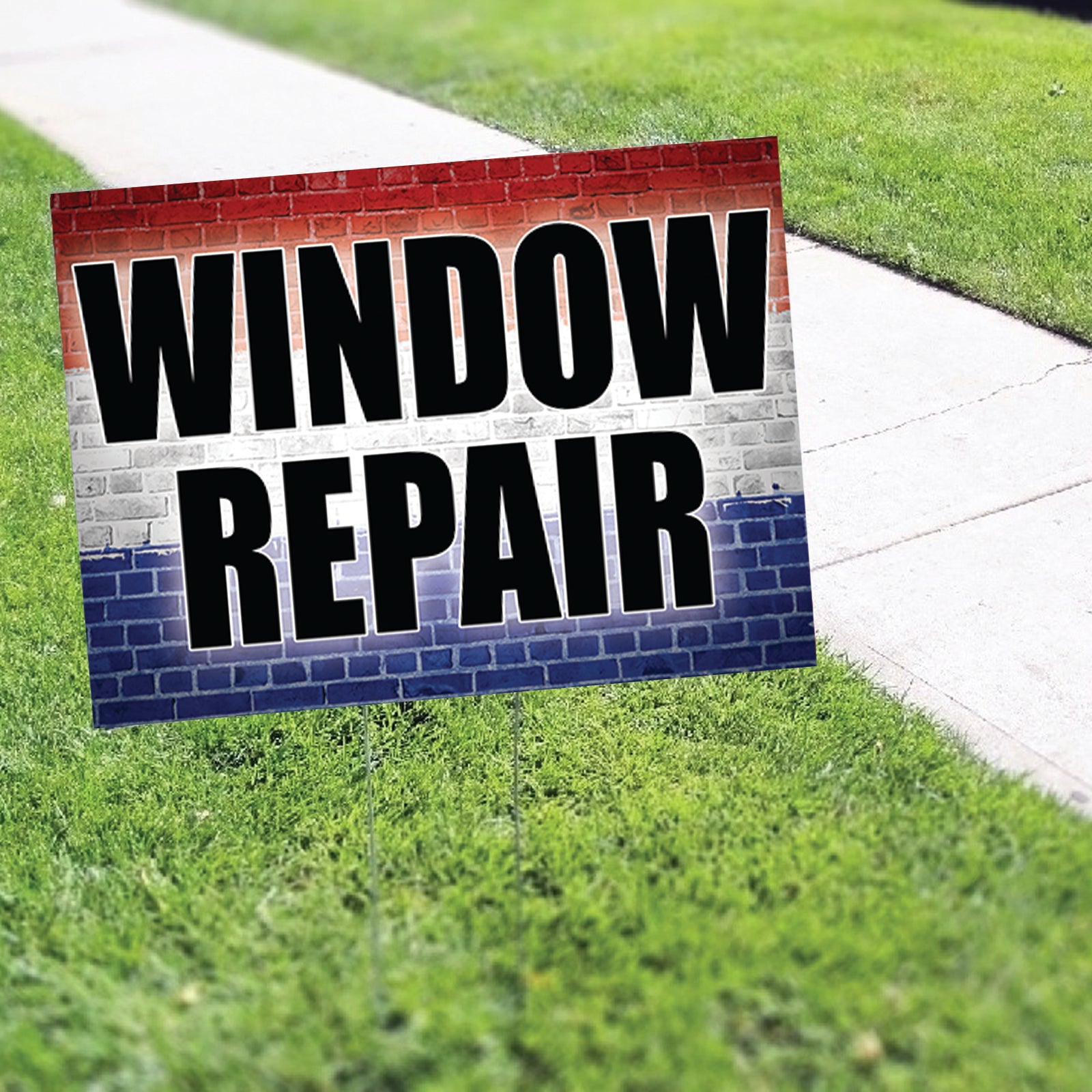 Window Repair Coroplast Yard Sign
