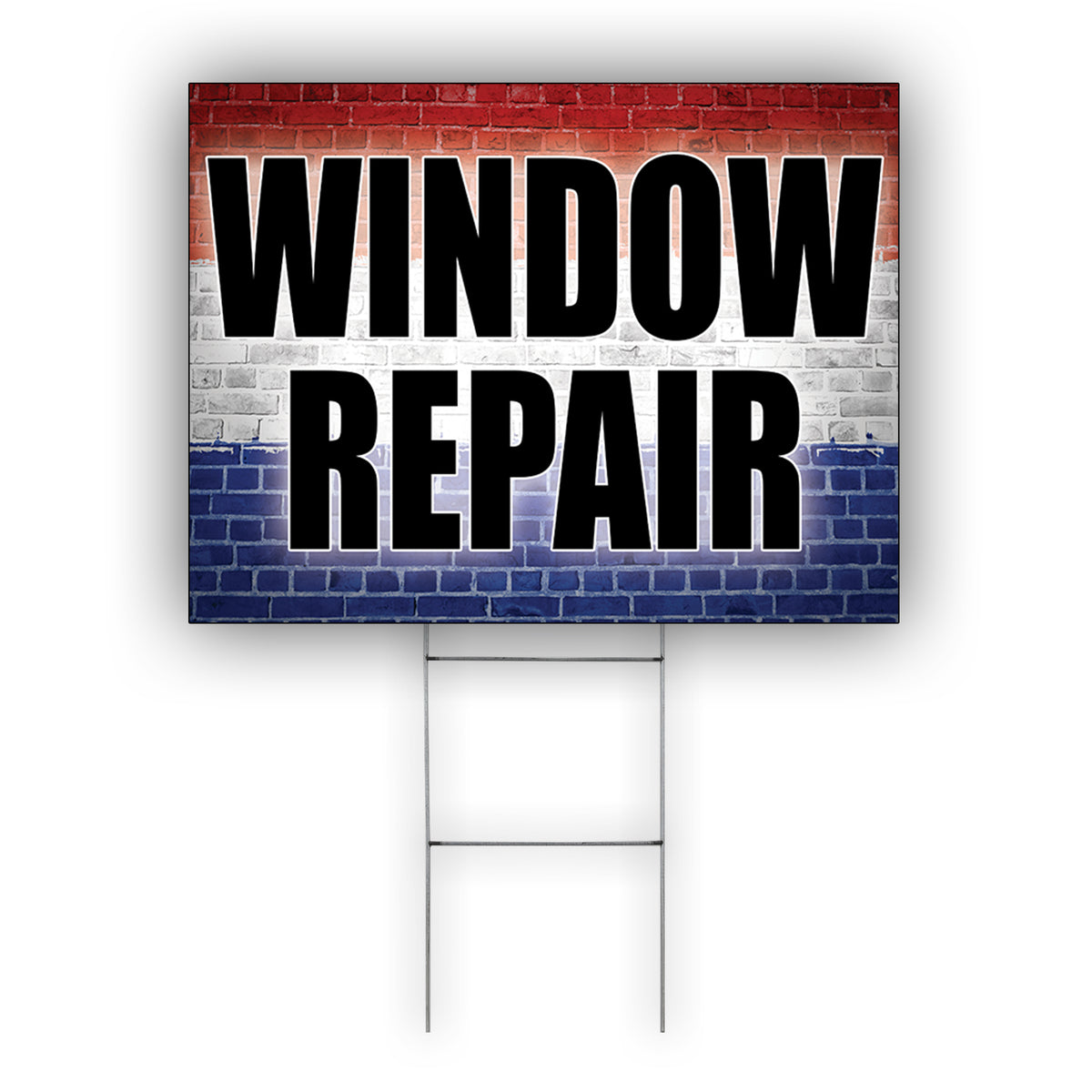 Prom Sign Broken Window Se Rende Window Repair Coroplast Yard Sign – Sign Fever