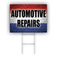 Automotive Repair Coroplast Yard Sign