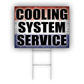 Colling System Service Coroplast Yard Sign