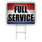Full Service Coroplast Yard Sign