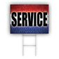 Service Coroplast Yard Sign