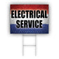 Electrical Service Coroplast Yard Sign