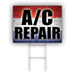 AC Repair Coroplast Yard Sign