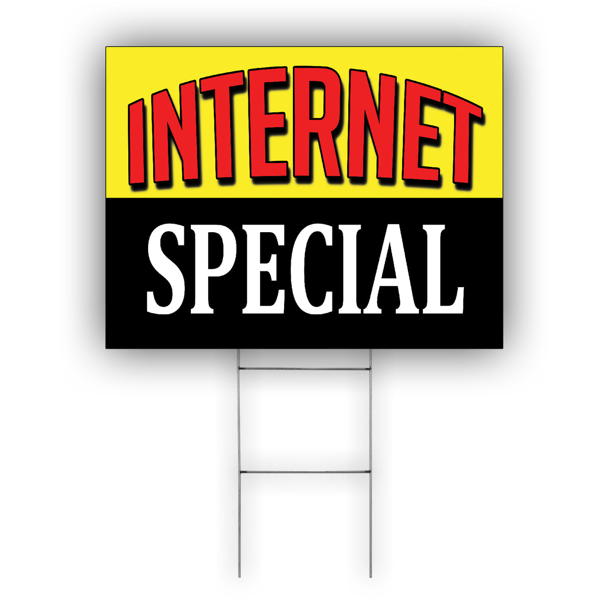 Excellent Internet Sign Internet Special Coroplast Yard Sign – Sign Fever