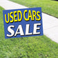 Used Cars Sale Coroplast Yard Sign