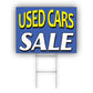 Used Cars Sale Coroplast Yard Sign