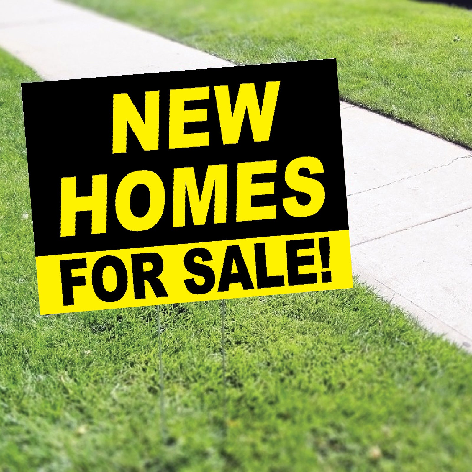 New Homes For Sale Coroplast Yard Sign