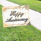 Happy Anniversary Coroplast Yard Sign