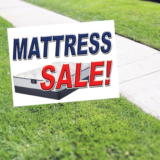 Mattress Sale Coroplast Yard Sign