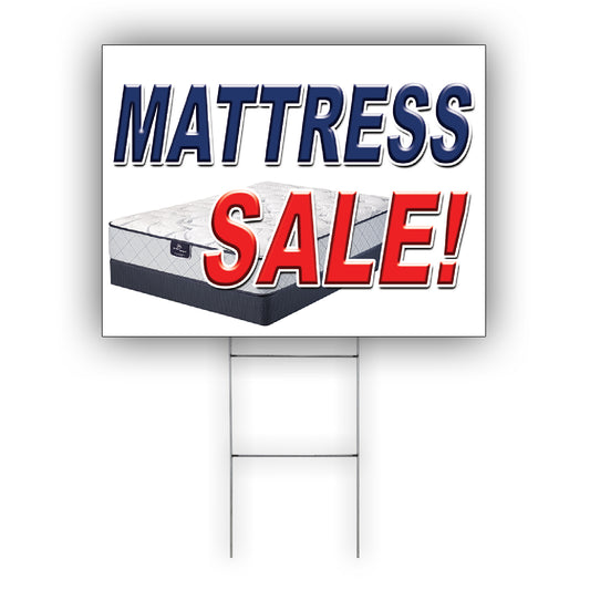 Mattress Sale Coroplast Yard Sign