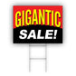 Gigantic Sale Coroplast Yard Sign