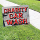 Charity Car Wash Coroplast Yard Sign