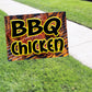 BBQ Chicken Coroplast Yard Sign