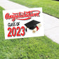Congratulations Class Of 2023 Coroplast Yard Sign