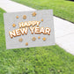 Happy New Year Coroplast Yard Sign