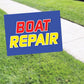 Boat Repair Coroplast Yard Sign