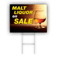 Malt liquor on sale coroplast yard sign