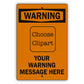 Custom Sign Your Wording Sign Clipart Aluminum Metal Sign