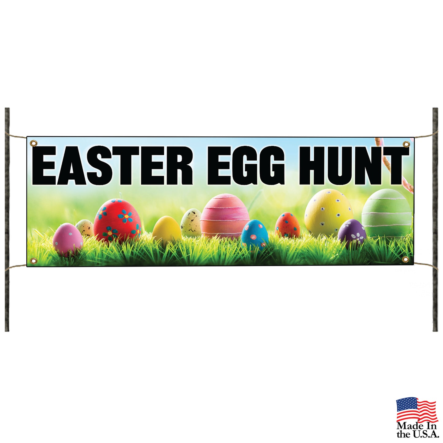 Easter Egg Hunt Vinyl Printed Banner Sign
