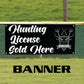 Hunting license sold here vinyl printed banner sign