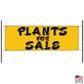 Plants for sale now open vinyl printed banner sign