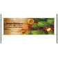 Merry Christmas and Happy new year vinyl printed banner sign