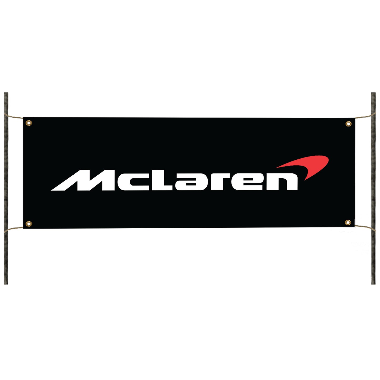 McLaren vinyl printed banner sign
