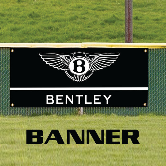 Bentley vinyl printed banner sign