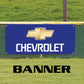 Chevrolet vinyl printed banner sign