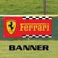 Ferrari car models vinyl printed banner sign