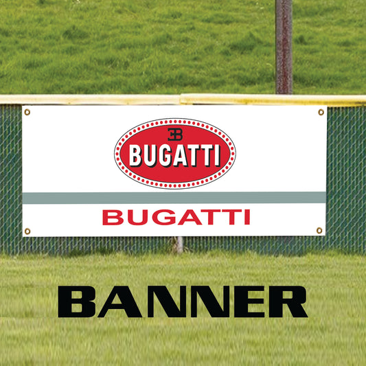 Bugatti vinyl printed banner sign
