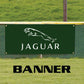 Jaguar vinyl printed banner sign