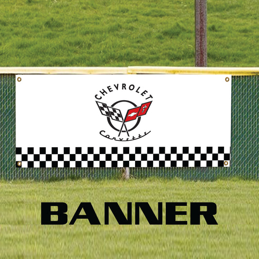 Chevrolet car vinyl printed banner sign