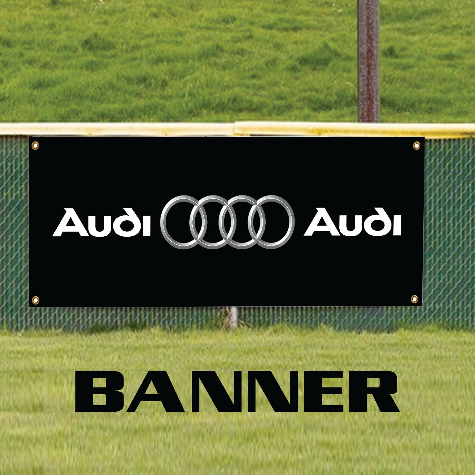 Audi vinyl printed banner sign