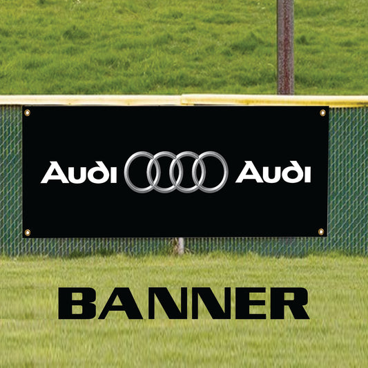 Audi vinyl printed banner sign