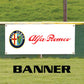 Alfa Romeo vinyl printed banner sign