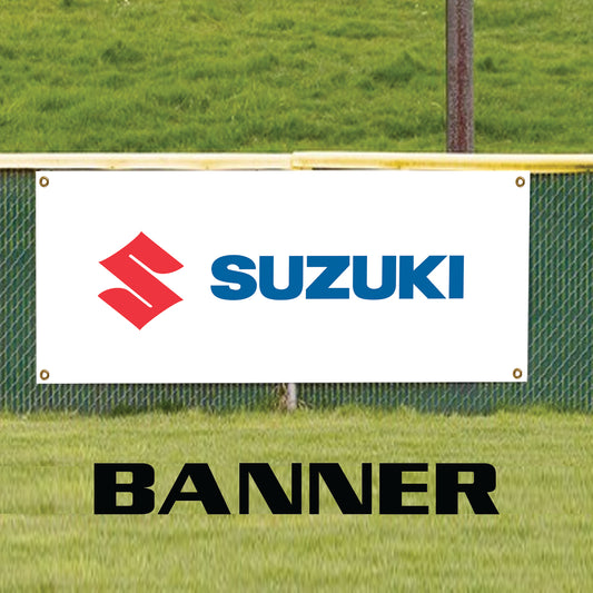 Suzuki vinyl printed banner sign