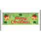 Happy Merry Christmas vinyl printed banner sign