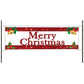 Merry Christmas vinyl printed banner sign
